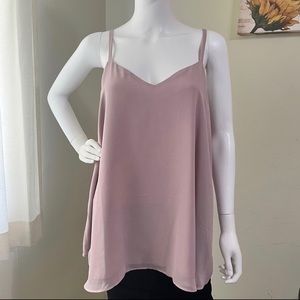 Torrid ash pink blouse size 1
